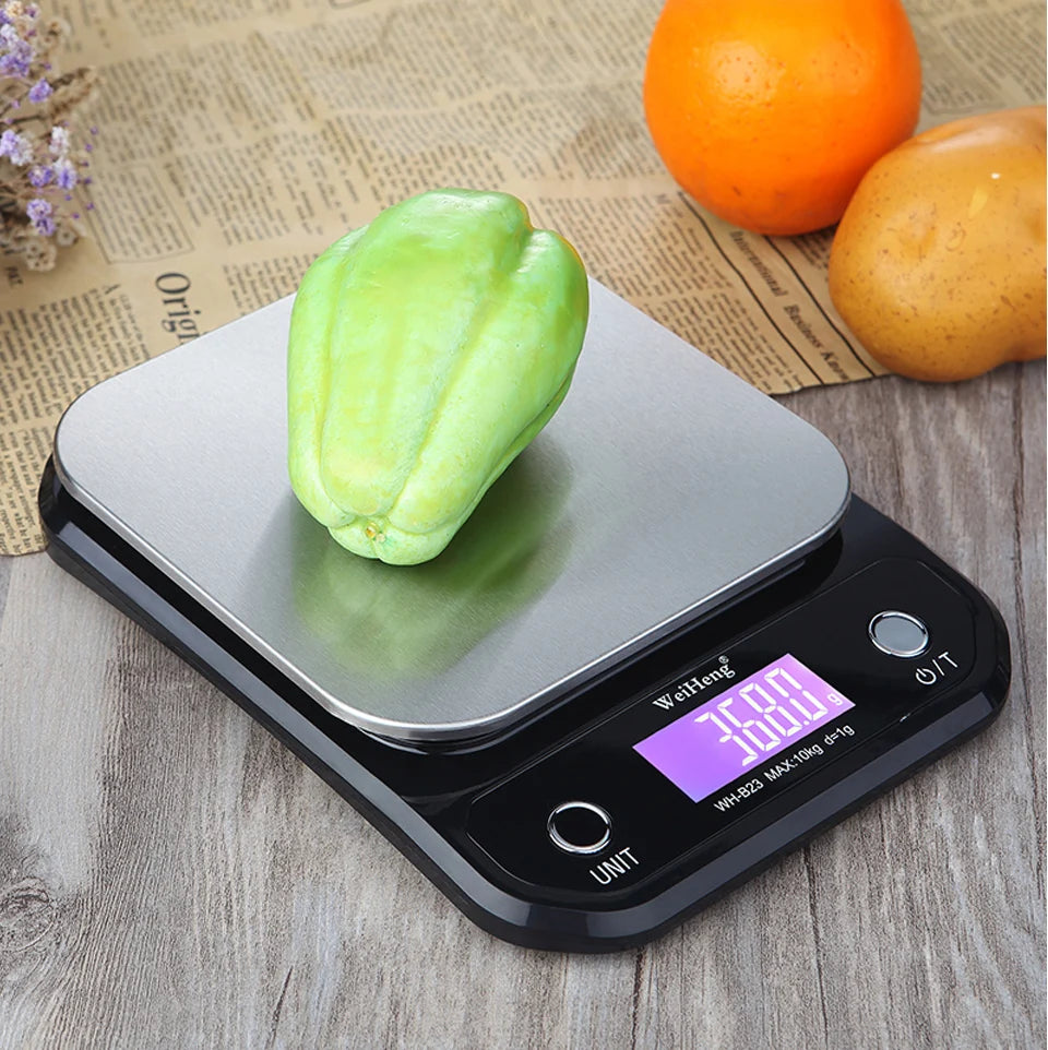 Kitchen Digital Scale with LCD Display 5kg/10kg Household Portable Table Scale Food Baking Weighing Scale Kitchen Weighing Tool