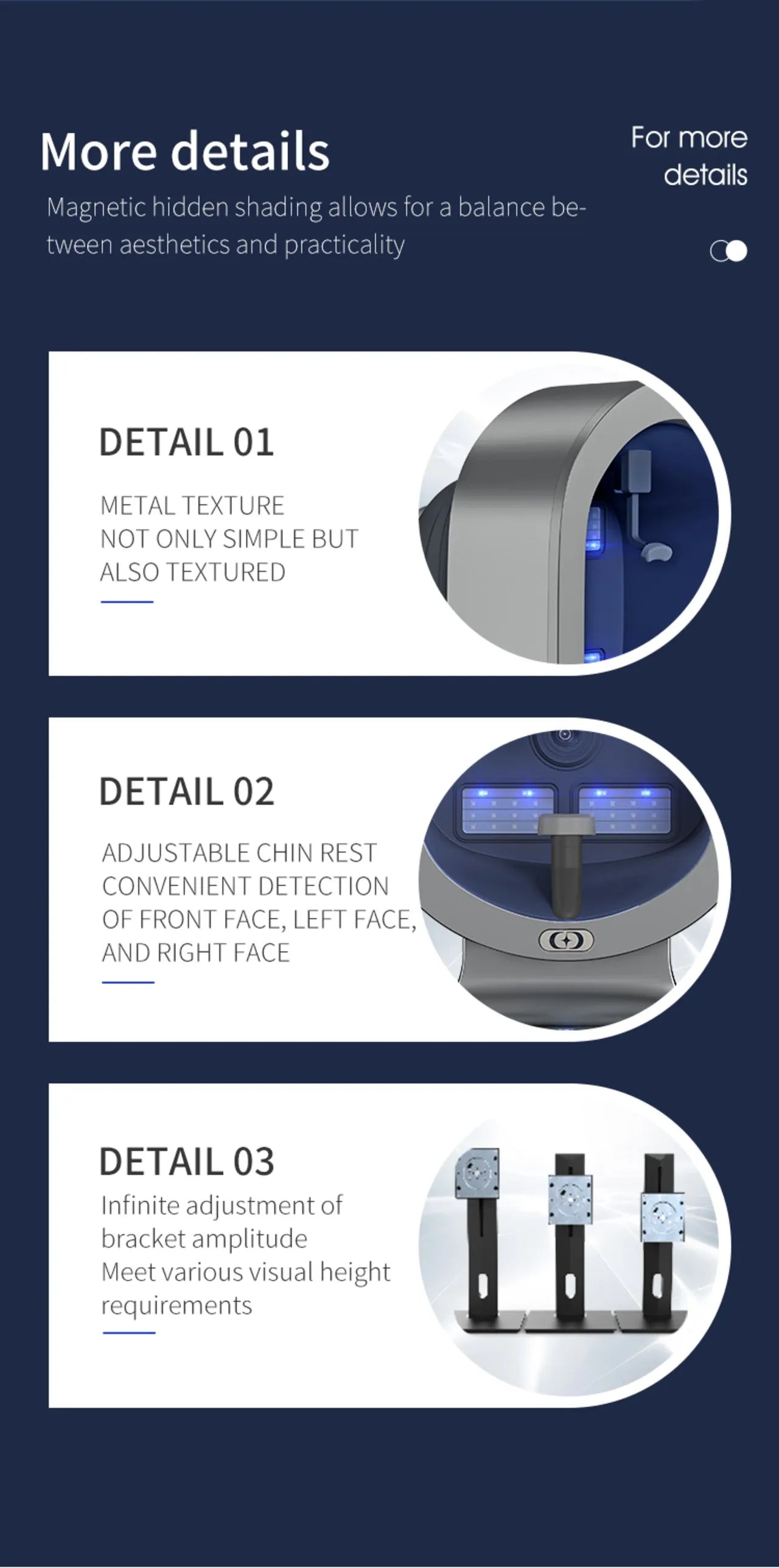 Upgraded X5 3D Ai Skin Image Analyzer High Definition Pixels Whole Facial Scanning Multi Spectrum Moisture Scalp Detection
