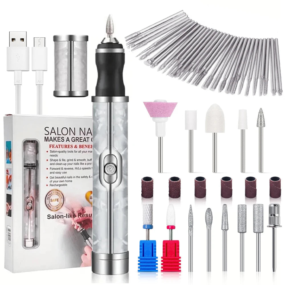LINMANDA Electric Nail Drill for Manicure and Pedicure