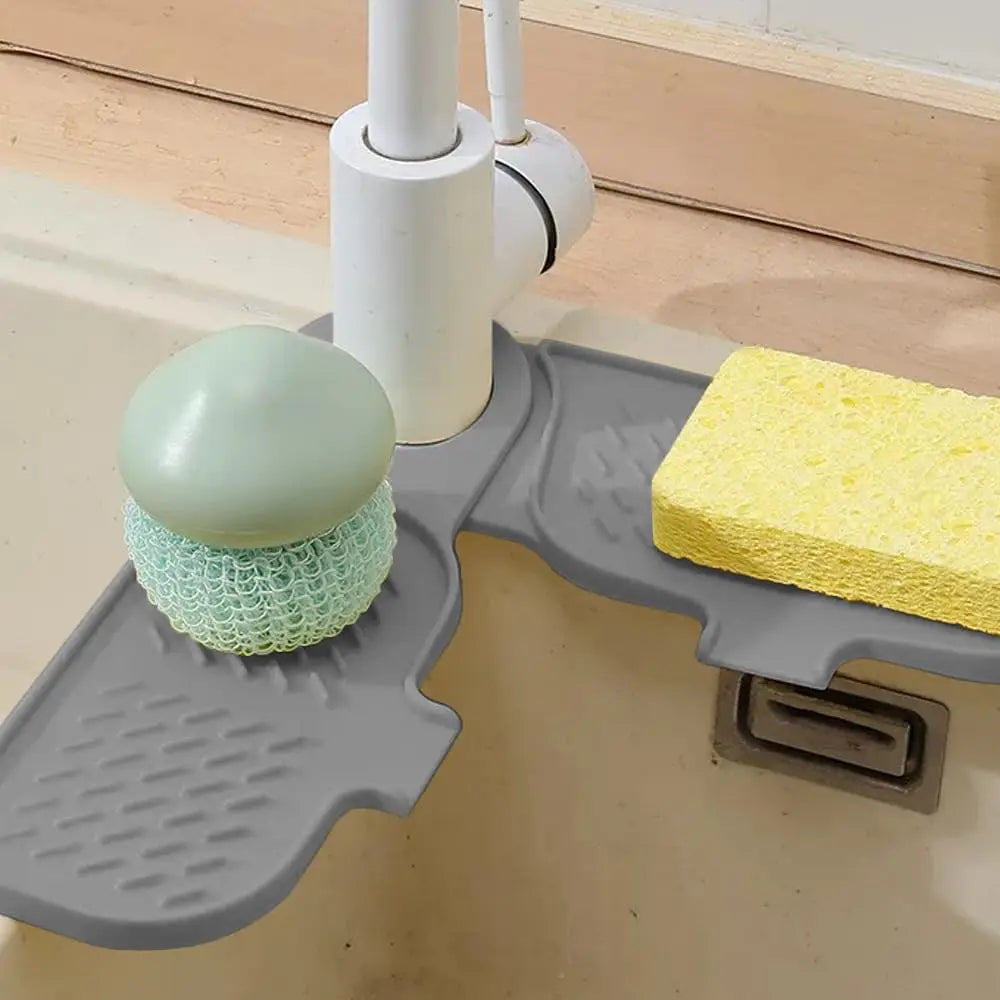 Kitchen Sink Faucet Mat, Faucet Draining Mat, Faucet Sink Splash Guard for Kitchen Sink Sink Mat Kitchen Essentials  New Home