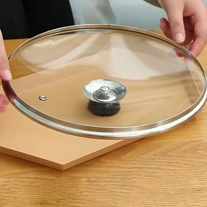 Kitchen Handle Cookware Knob Cover Glass Bottom Cover 4 Pieces Pressure Cookers Universal Pot Lid Handle Interchangeable Handles