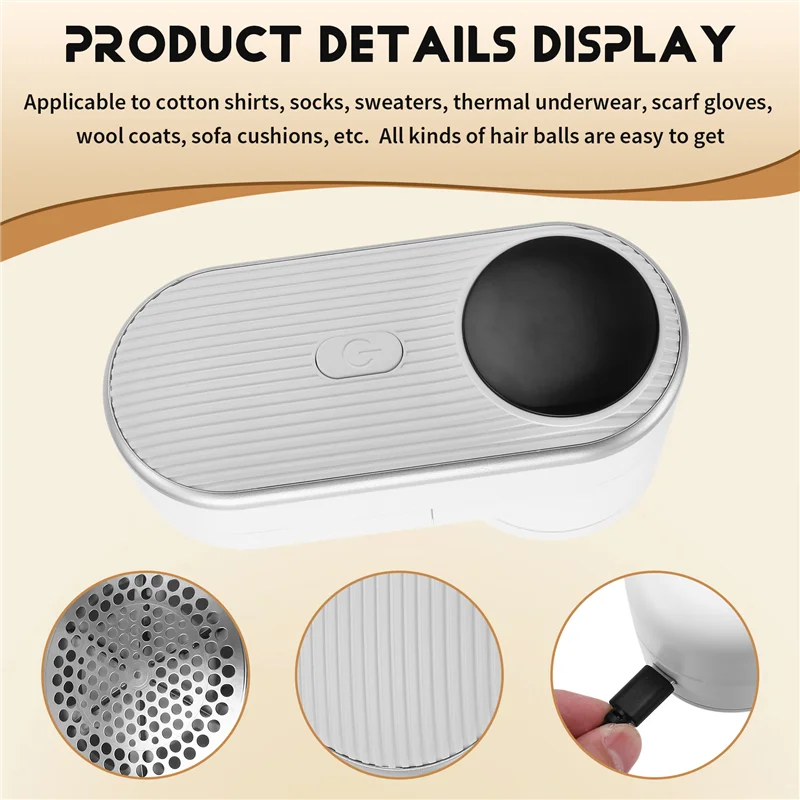 Clothes Lint Remover Portable Fabric Shaver Machine