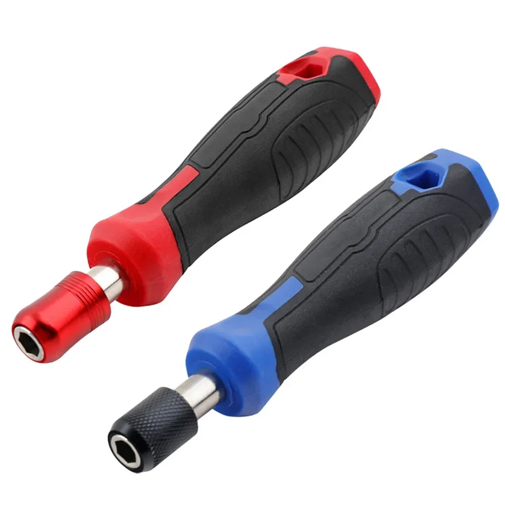 1pc 1/4'' Hex Screwdriver Handle Magnetic Screw Driver Bits Holder Self-Locking Adapter For Screwdriver Bits Socket Wrench Tools