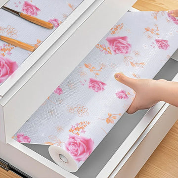 Kitchen cabinet mats reusable drawer liners Waterproof kitchen dining table mats Dust mat Refrigerator liners Non-adhesive liner