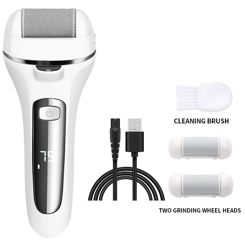 Electric Foot Callus Remover Grinder Pedicure Machine Rechargeable