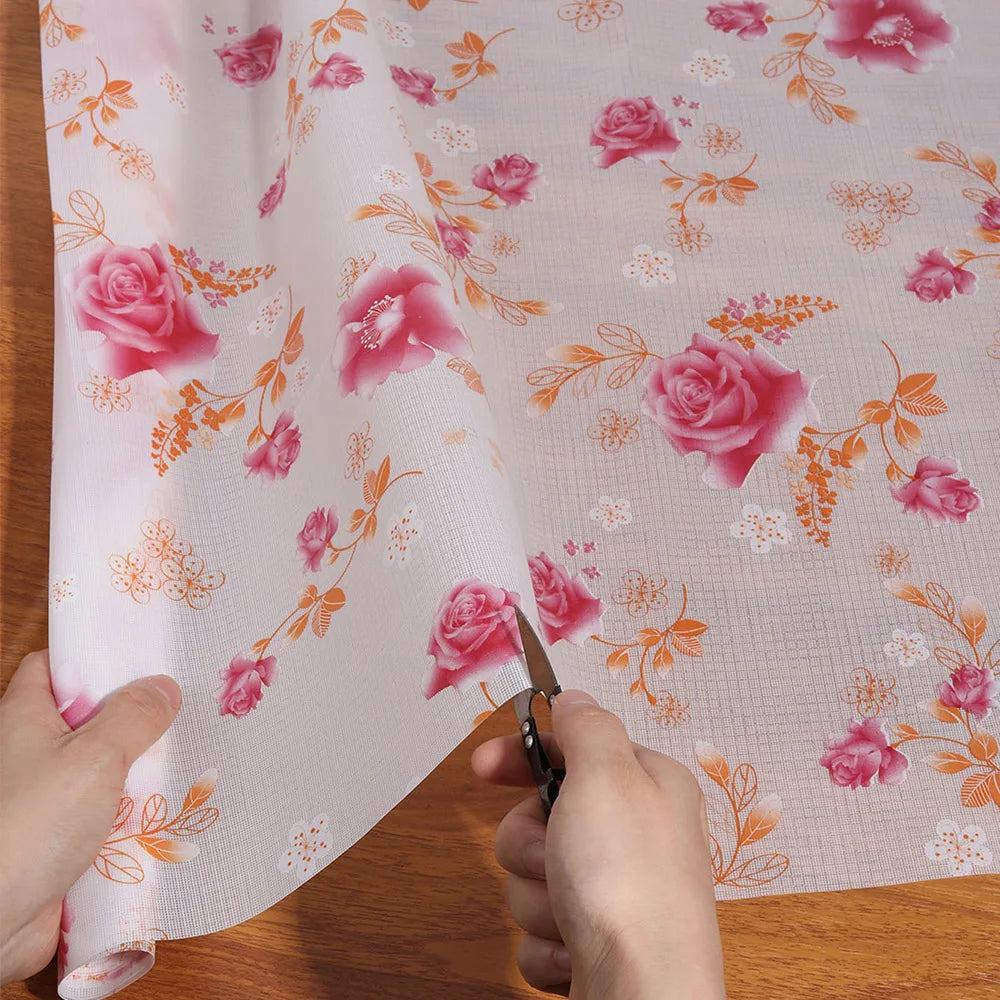 Kitchen cabinet mats reusable drawer liners Waterproof kitchen dining table mats Dust mat Refrigerator liners Non-adhesive liner