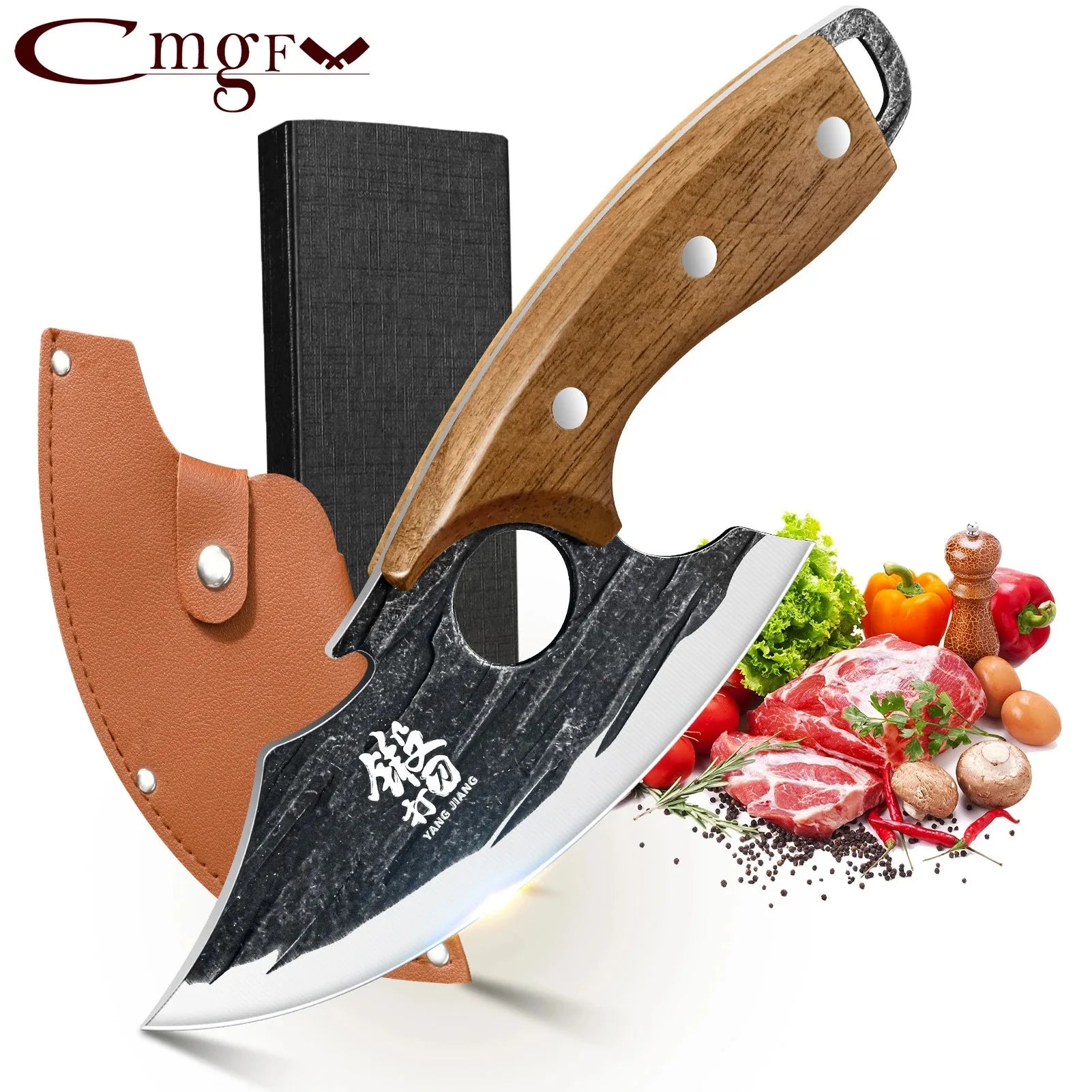Kitchen knife Home Forging Kitchen Knife - Mini Japanese kitchen knife with knife set for chefs Slicing - Cutting - fruit knife