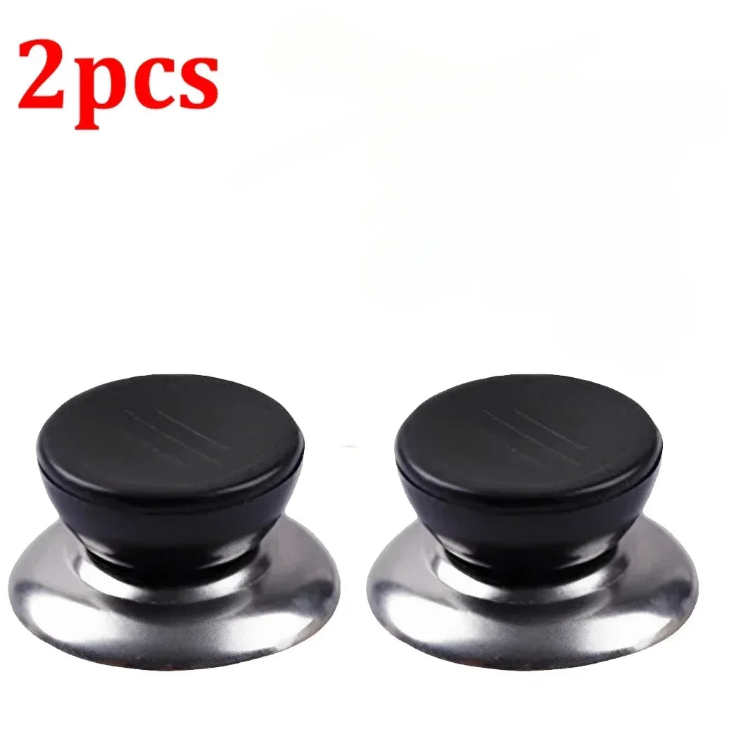 Kitchen Handle Cookware Knob Cover Glass Bottom Cover 4 Pieces Pressure Cookers Universal Pot Lid Handle Interchangeable Handles