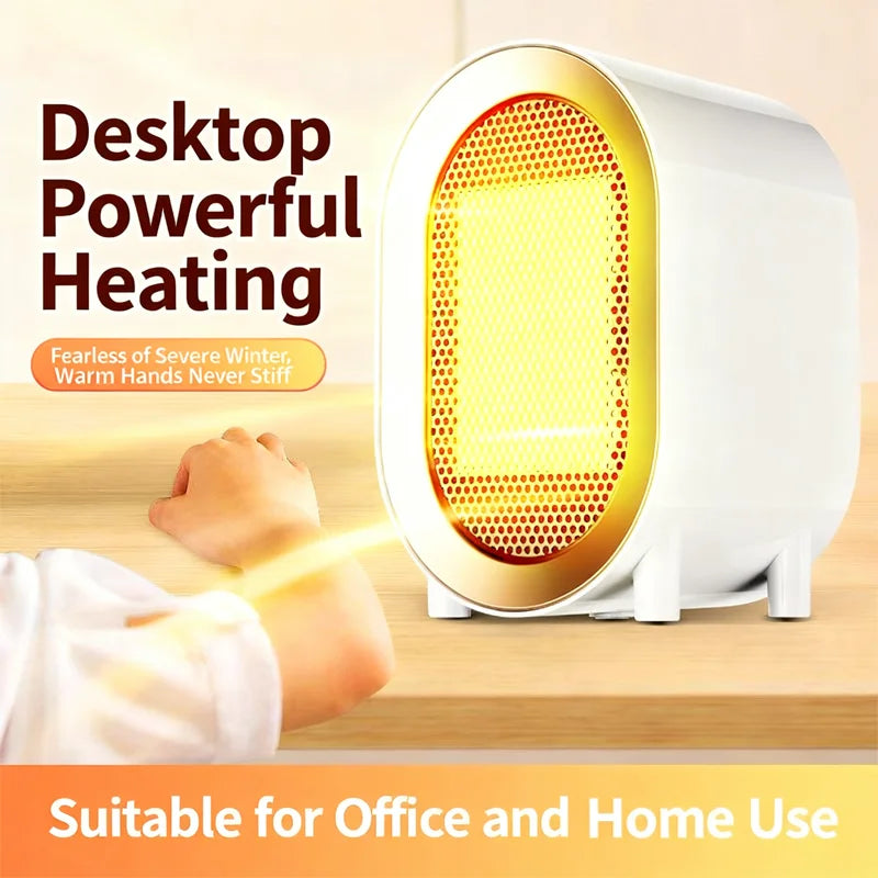 Mini Portable Electric Heater Hot Consumer Electronic Room Household Portable Desktop Warm Air Heater Mute Office Heater