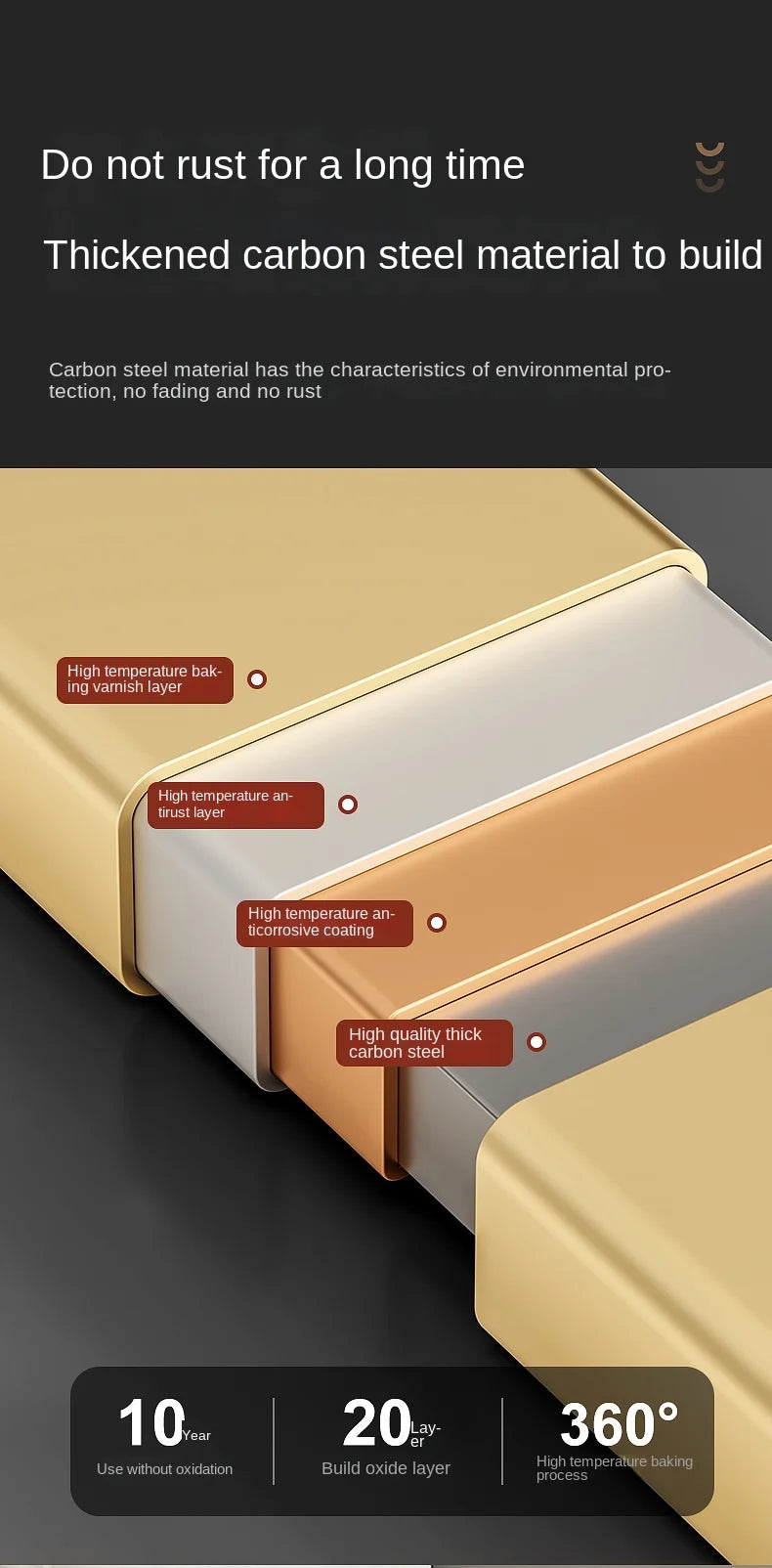 Kitchen knife rack, chopstick holder, wall-mounted multifunctional countertop, cutting board, and tool storage rack