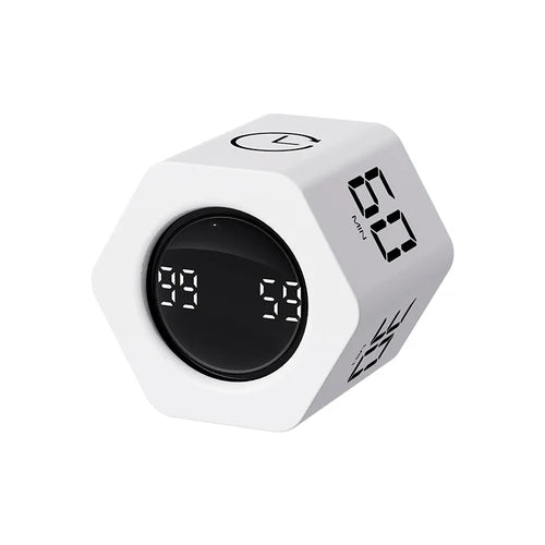 Productivity Cube Timer with Gravity Sensor LED