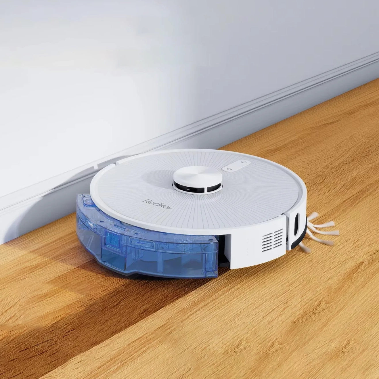 Redkey R10 Robot Vacuum Cleaner – 2-in-1 Mop, 4000Pa Suction, LiDAR Navigation