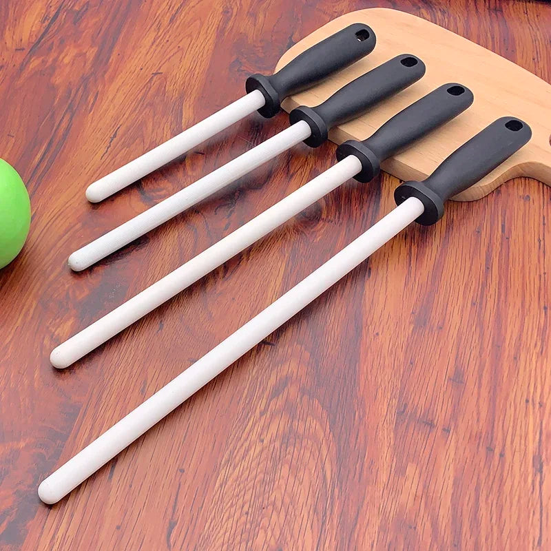 Kitchen sharpener ceramic sharpener with knife sharpener ABS handle for chef's steel knife ceramic musat  musat Sharpen