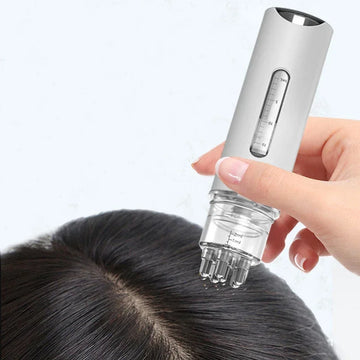 Portable Scalp Applicator Comb for Hair Loss Treatment