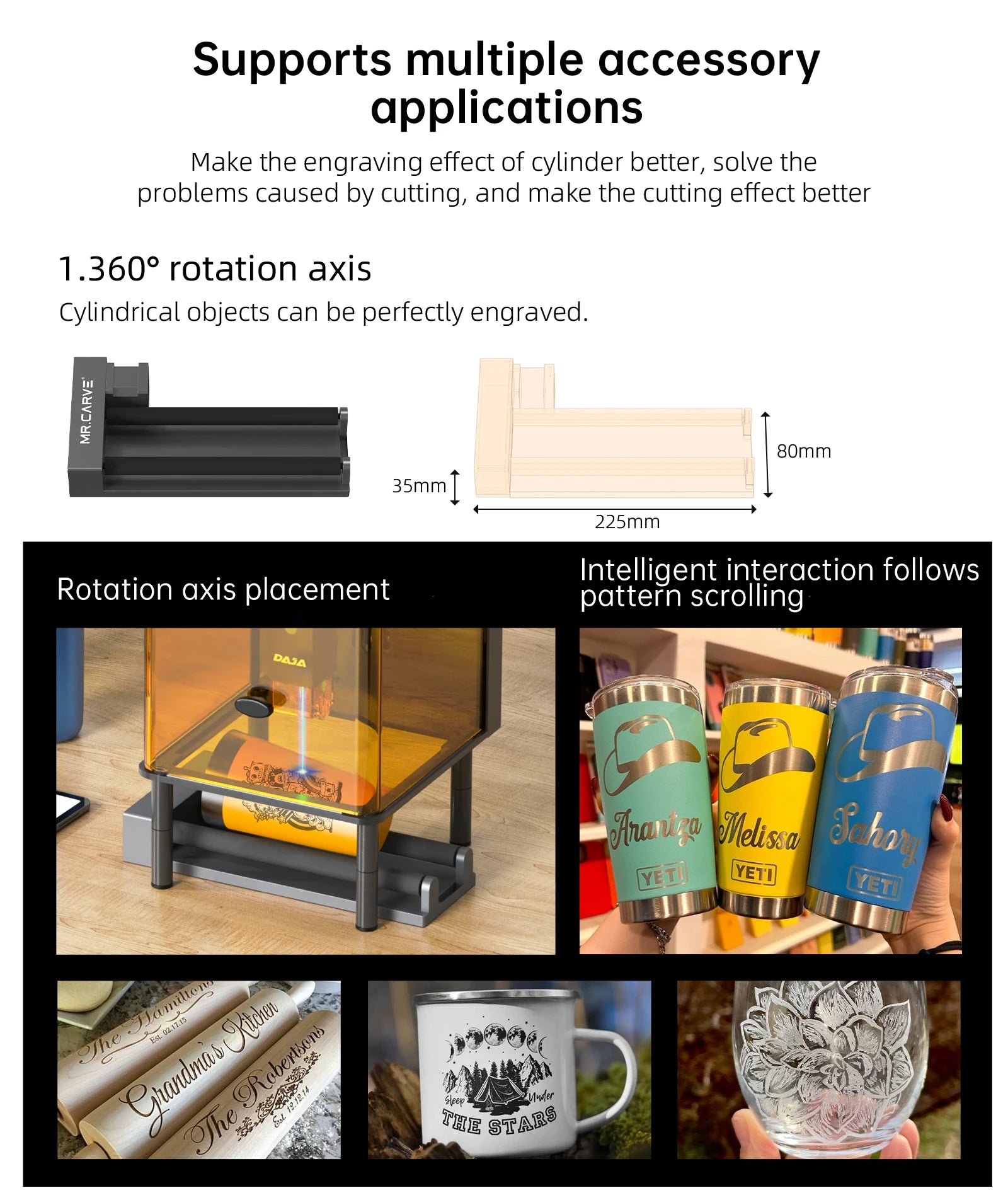 DAJA DJ6 Pro Mini Laser Engraving Machine Safety Cover Cut Business Engraving Machine for Metal JewelryWood Acrylic Glass