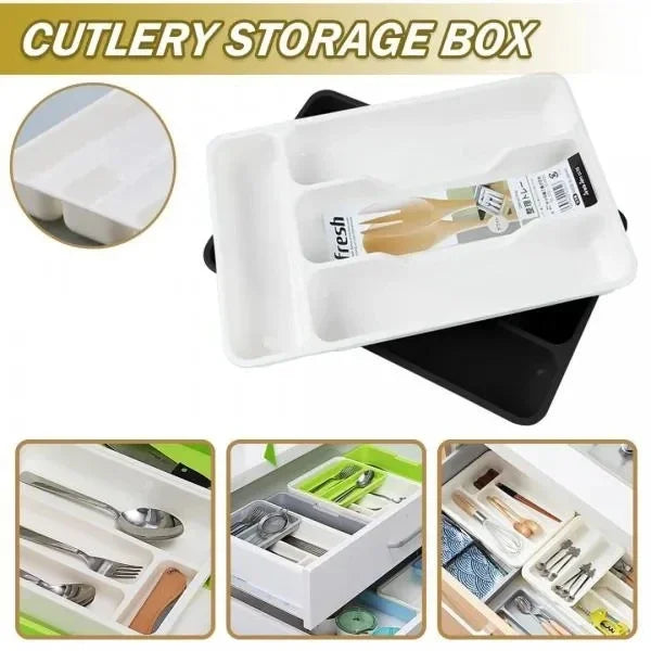 Kitchen Cutlery Box, Chopsticks, Knife and Fork Box, Storage Box, Kitchen Storage Box