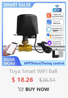 Tuya Smart Bluetooth Air Quality Monitor 3-in-1, APP/Voice Remote Control CO2 Detector with Temperature Humidity Sensor