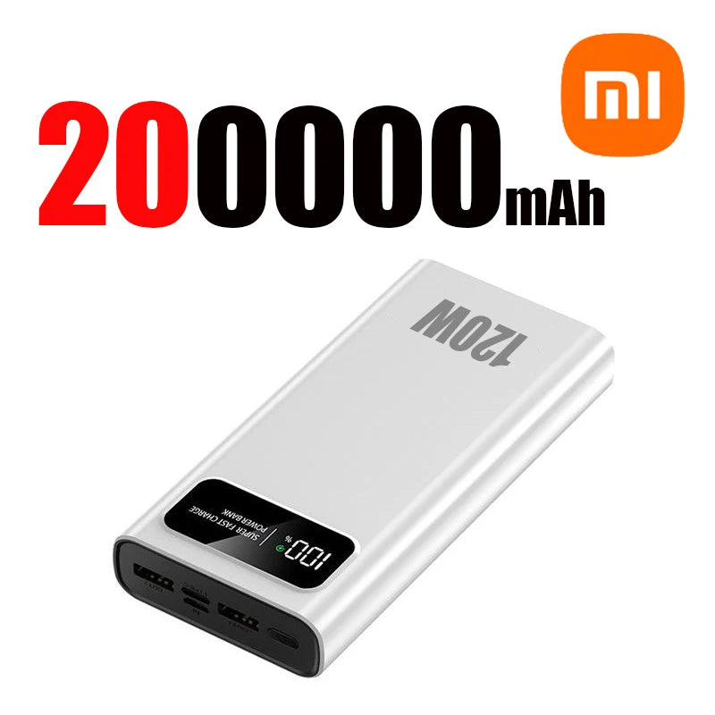 Xiaomi 200000mAh 120W High-Capacity Power Bank