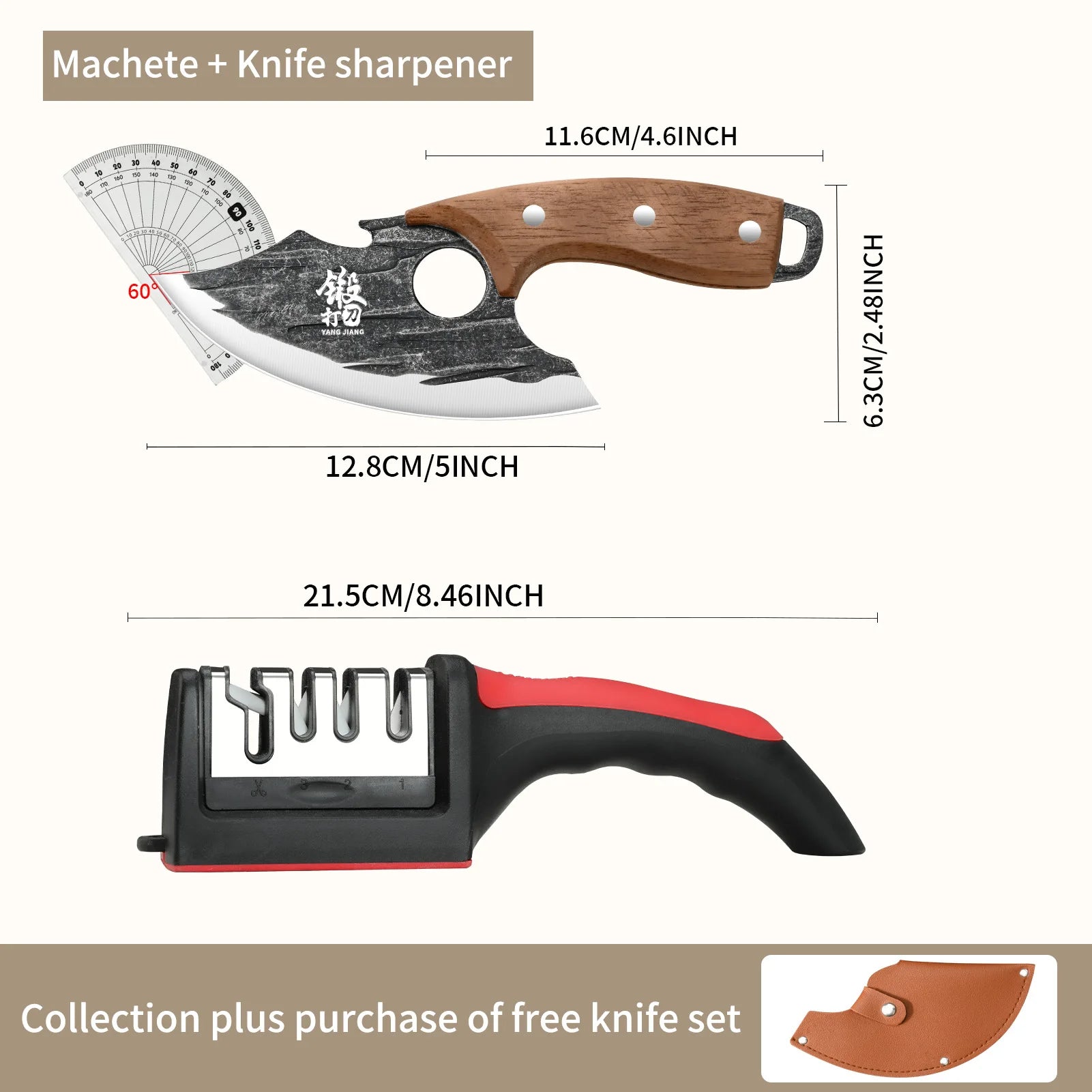 Kitchen knife Home Forging Kitchen Knife - Mini Japanese kitchen knife with knife set for chefs Slicing - Cutting - fruit knife