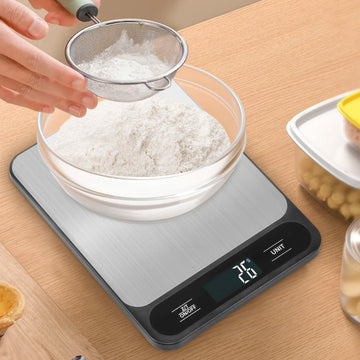 Kitchen Scale Food Weighing Scale 10kg Counting Scale with LCD Display Digital Food Scale for Baking Cooking Kitchen Accessiores