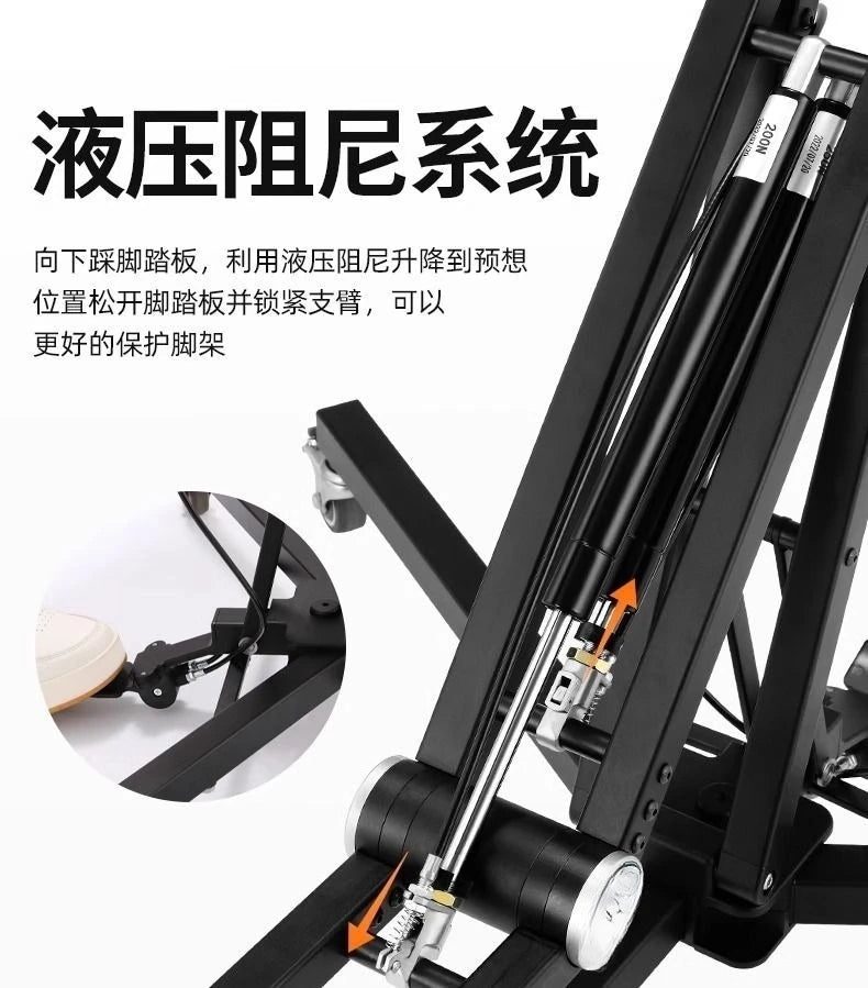 Pneumatic tripod, hover tripod, SLR micro-single camera, hydraulic tripod bracket