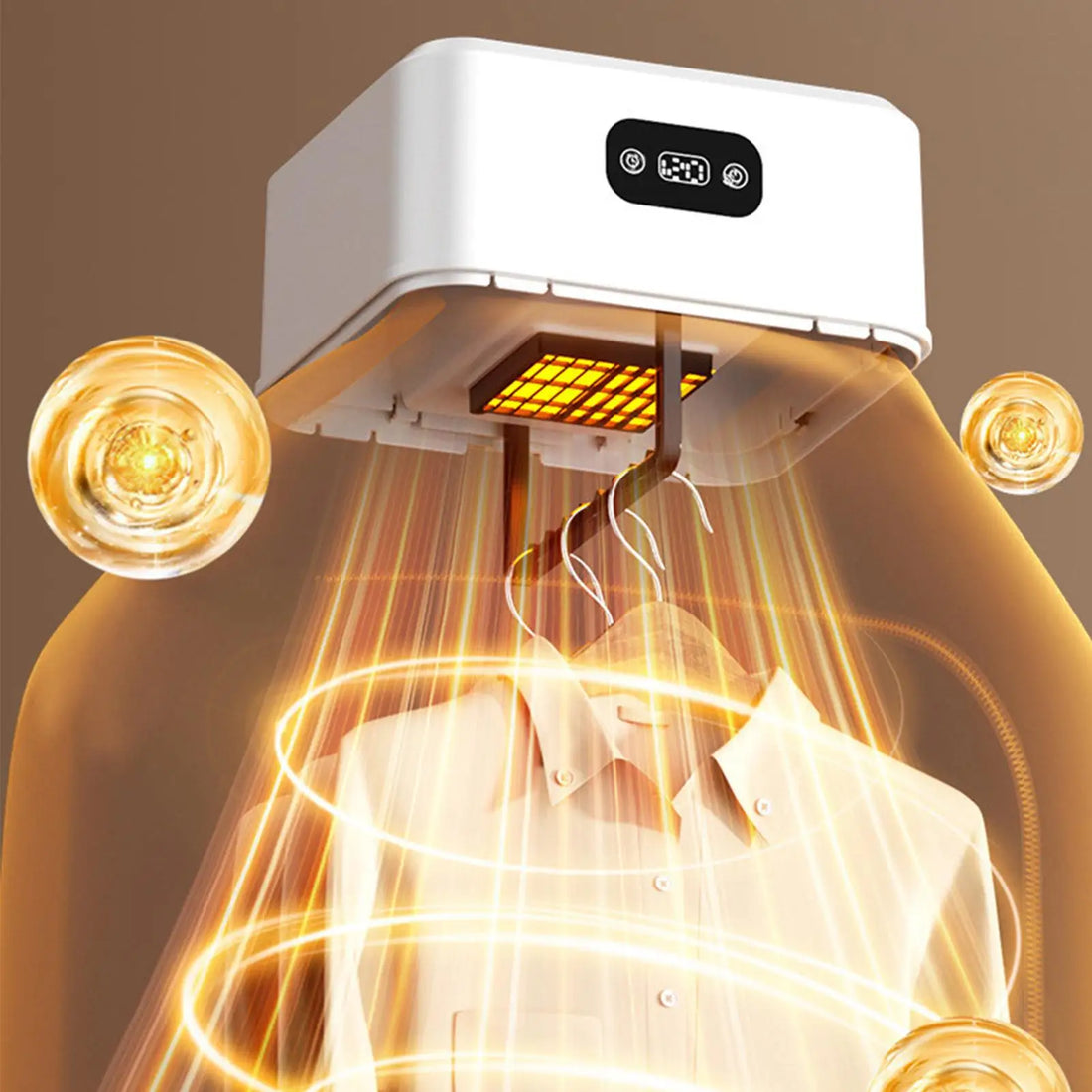 Foldable Clothes Dryer Drying Machine Electric Multifunctional Space Saving Drying Stand for Underwear Room Closet Home