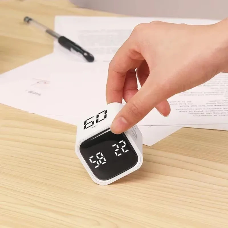Productivity Cube Timer with Gravity Sensor LED