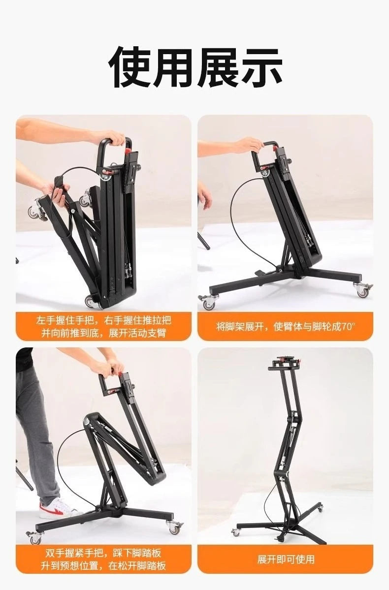 Pneumatic tripod, hover tripod, SLR micro-single camera, hydraulic tripod bracket
