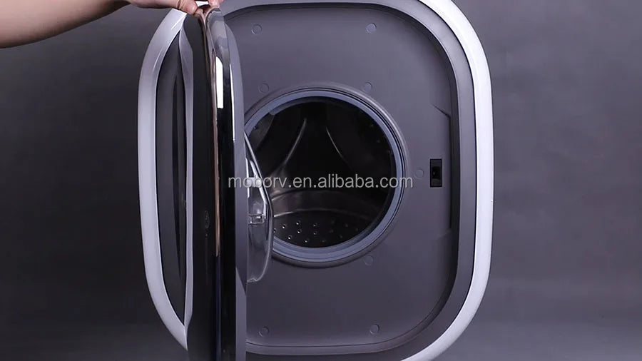 Automatic Mini Wall-Mounted Front Load Washing Machine for Motorhome RV & Recreational Vehicles for Caravans & Cars