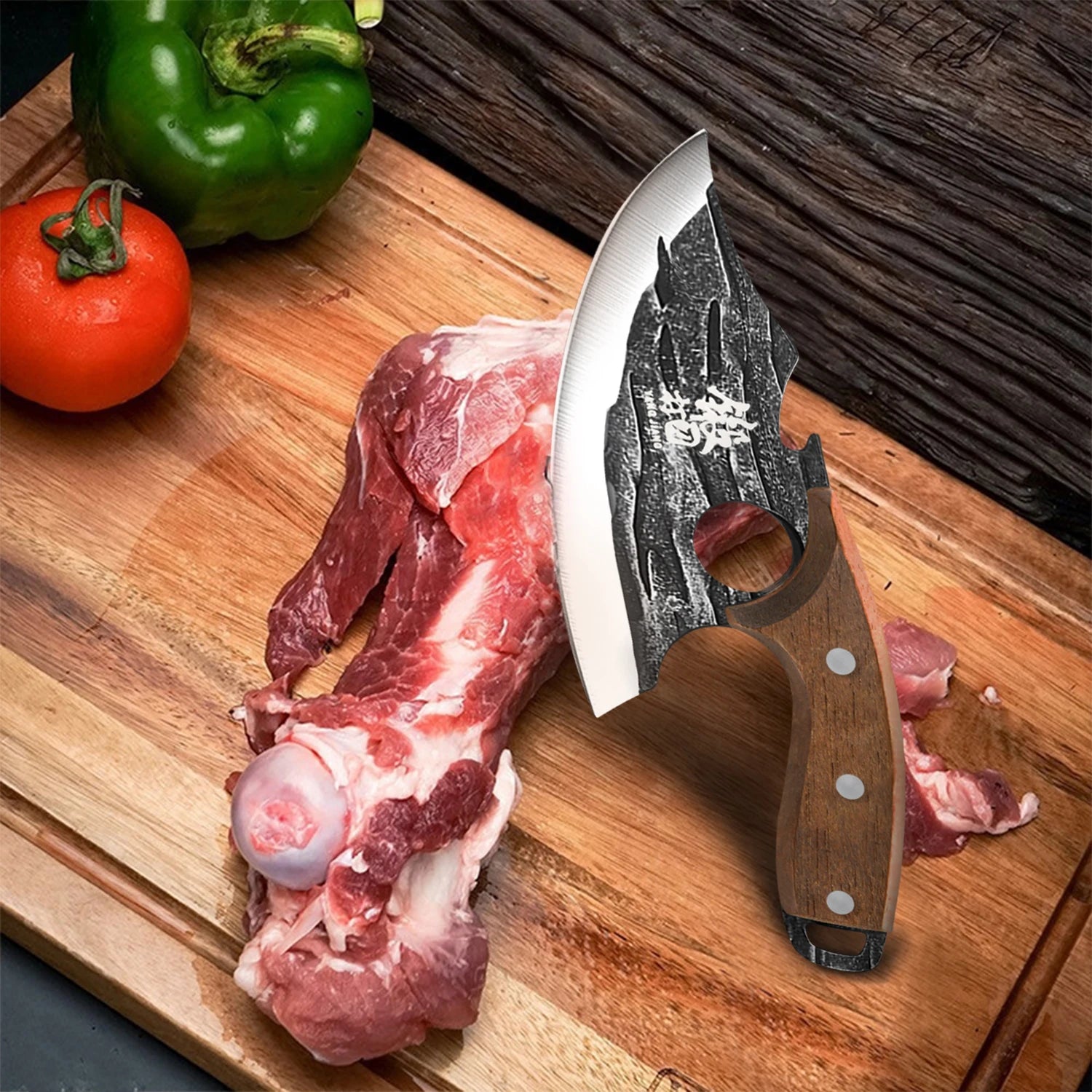 Kitchen knife Home Forging Kitchen Knife - Mini Japanese kitchen knife with knife set for chefs Slicing - Cutting - fruit knife