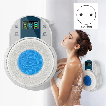 Back Scrubber For Shower,Body Scrubber,Wall-Mounted Electric Back Scrubber,Deep Clean Shower Scrubber With Smart