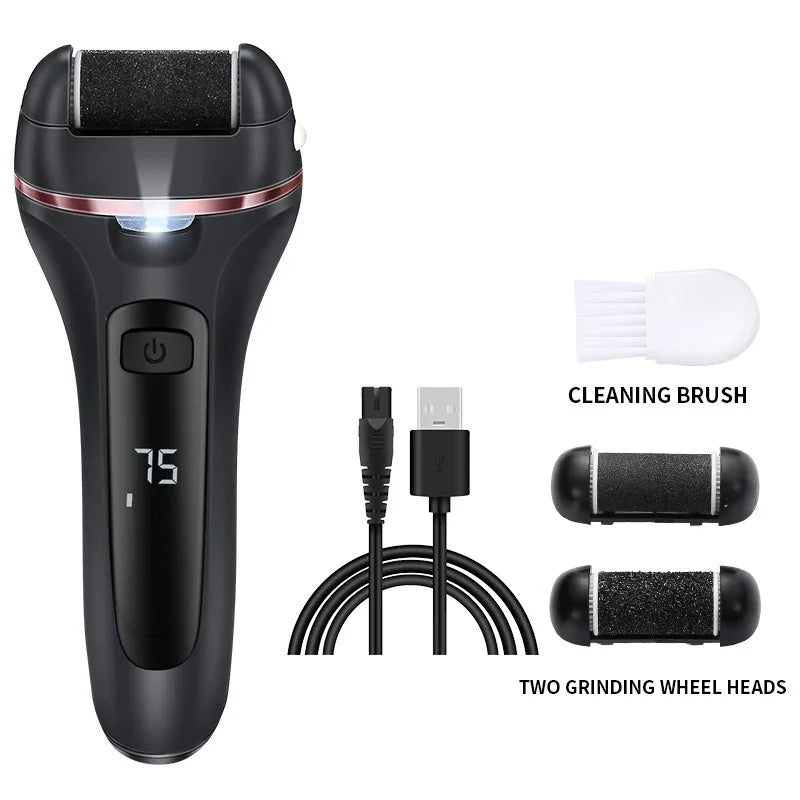 Electric Foot Callus Remover Grinder Pedicure Machine Rechargeable