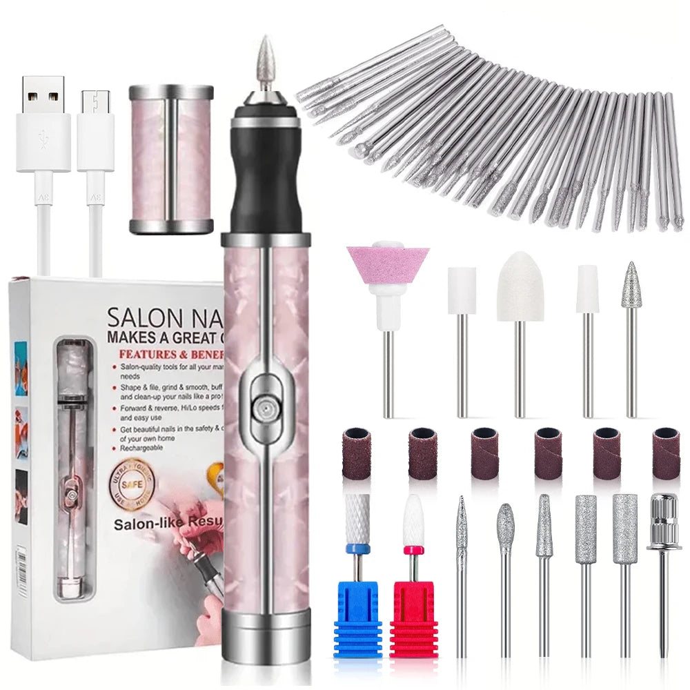 LINMANDA Electric Nail Drill for Manicure and Pedicure