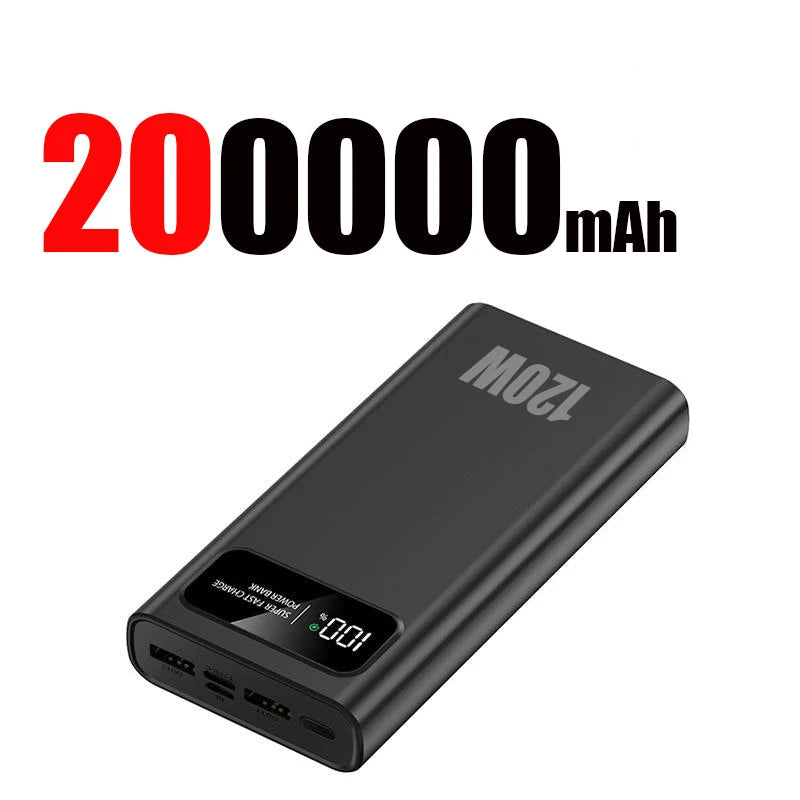 Xiaomi 200000mAh 120W High-Capacity Power Bank