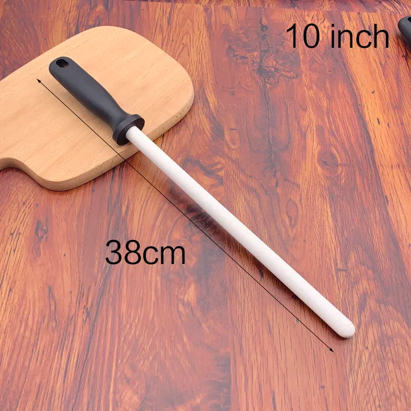 Kitchen sharpener ceramic sharpener with knife sharpener ABS handle for chef's steel knife ceramic musat  musat Sharpen