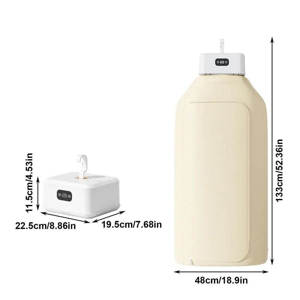 Foldable Clothes Dryer Drying Machine Electric Multifunctional Space Saving Drying Stand for Underwear Room Closet Home